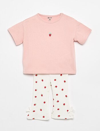 2-delige set T-shirt + legging