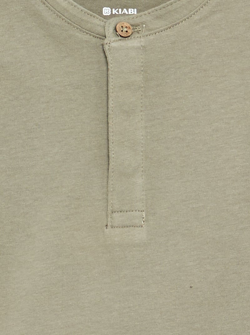 2-delige set: T-shirt met maokraag en broek Wit - Kiabi