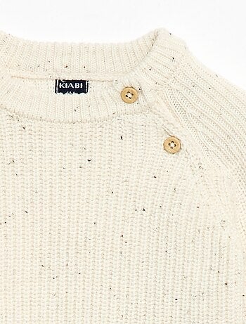 2-delige set van gemêleerd tricot