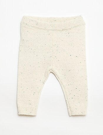 2-delige set van gemêleerd tricot