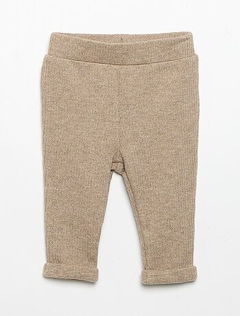2-delige set van geribde stof - Sweater + broek