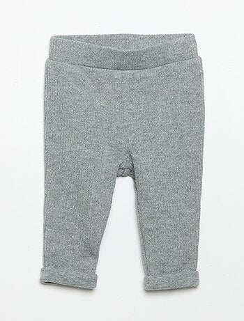 2-delige set van geribde stof - Sweater + broek