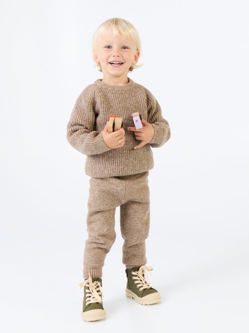 2-delige set van tricot - trui + legging - Kiabi