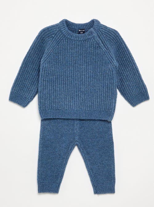 2-delige set van tricot - trui + legging - Kiabi