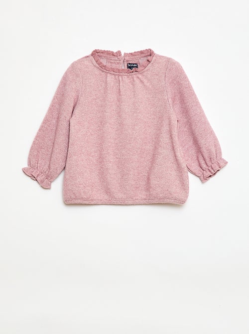 2-delige set van zachte teddy stof - Kiabi