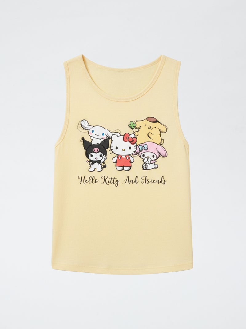 2-delige short pyjamaset 'Hello Kitty' Geel - Kiabi