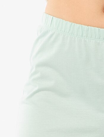 2-delige pyjamashort met 'Vice Versa'-print