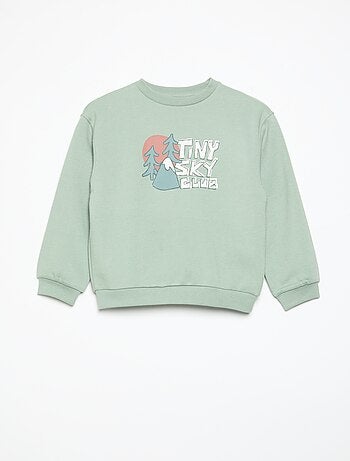 2-delige sporttrainingset met sweater en broek