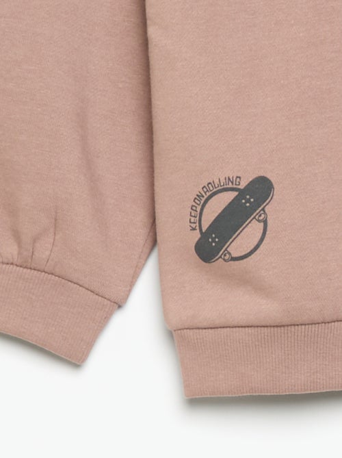 2-delige sporttrainingset met sweater en broek - Kiabi
