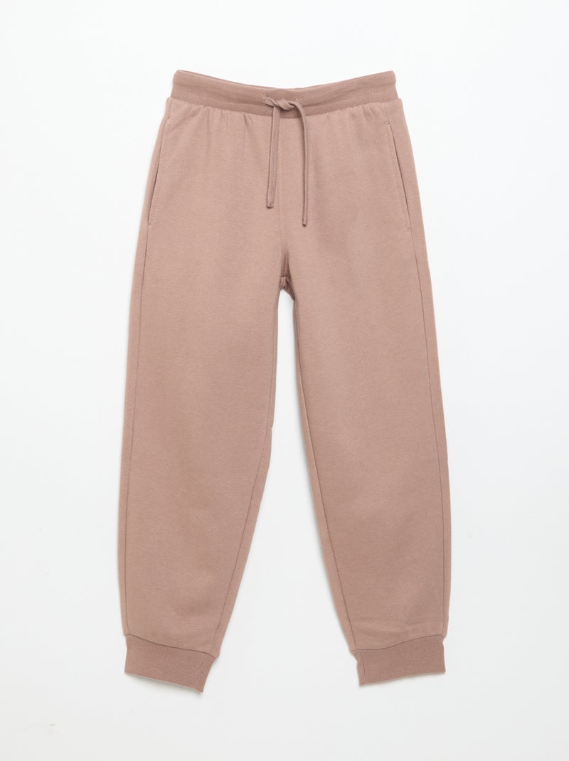 2-delige sporttrainingset met sweater en broek Rose - Kiabi