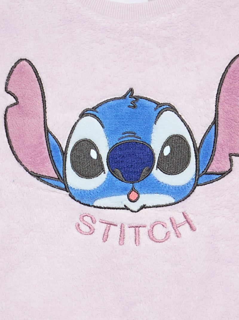 2-delige 'Stitch' 'Disney' fleece pyjamaset Paars - Kiabi