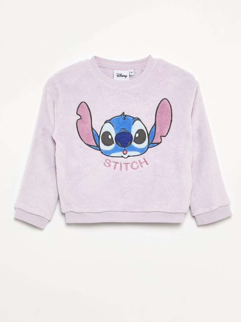 2-delige 'Stitch' 'Disney' fleece pyjamaset Paars - Kiabi