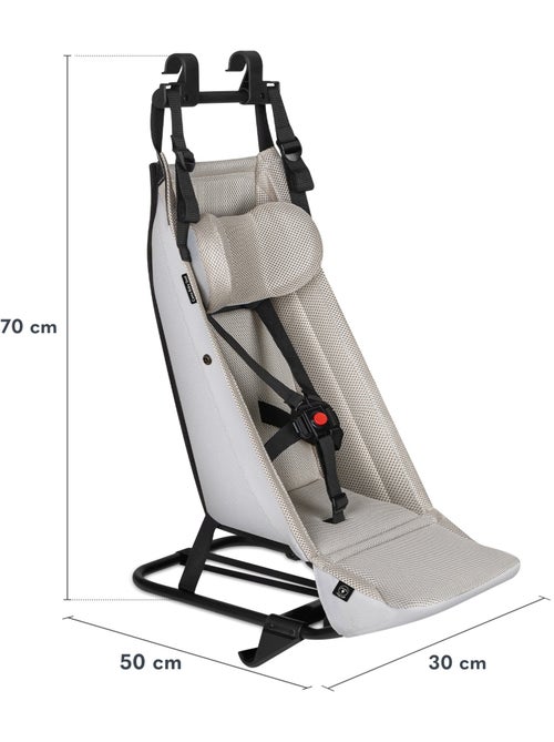2-in-1 hangmat voor fietskar LIONELO Cama – Van 1 tot 10 maanden – Ademend materiaal en hoofdsteun - Kiabi 2-in-1 hangmat voor fietskar LIONELO Cama – Van 1 tot 10 maanden – Ademend materiaal en hoofdsteun - Kiabi