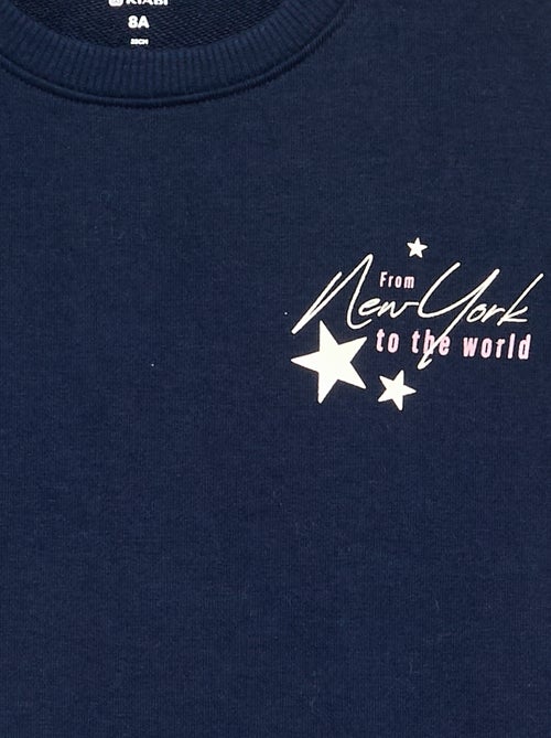 2-in-1 jurk met sweatshirtgedeelte - Kiabi