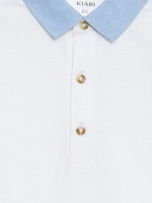 2-in-1-polo met korte mouwen - Kiabi