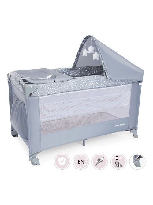 2-in-1 reisbedje en box – licht, compact en praktisch voor onderweg - Kiabi 2-in-1 reisbedje en box – licht, compact en praktisch voor onderweg - Kiabi