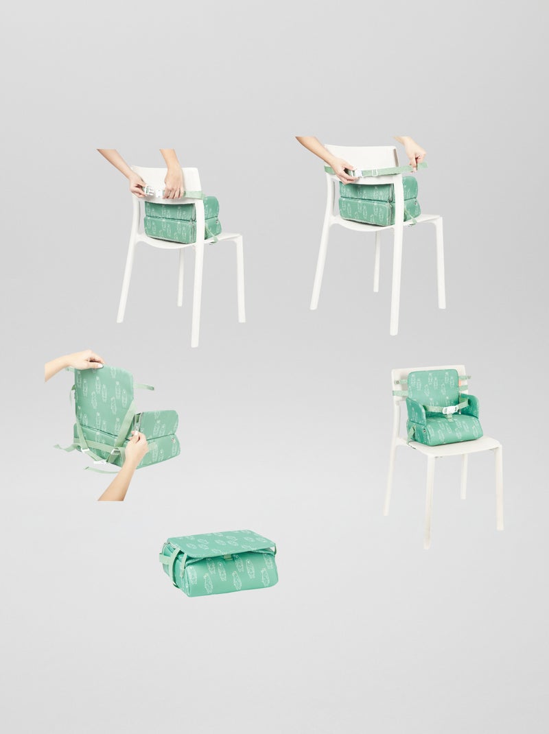 2-in-1 stoelverhoger 'Badabulle' GROEN - Kiabi