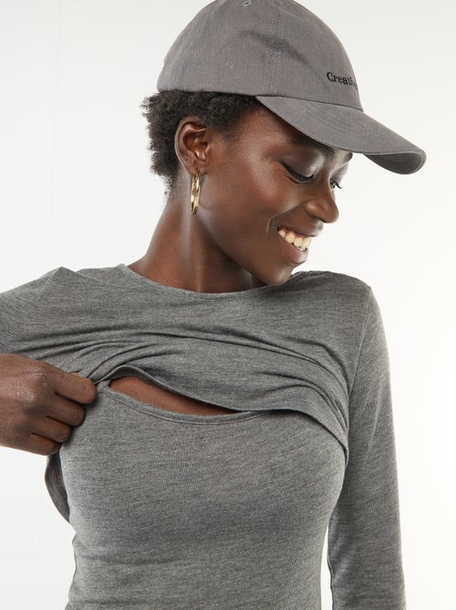 2-in-1 T-shirt hemdje - Kiabi