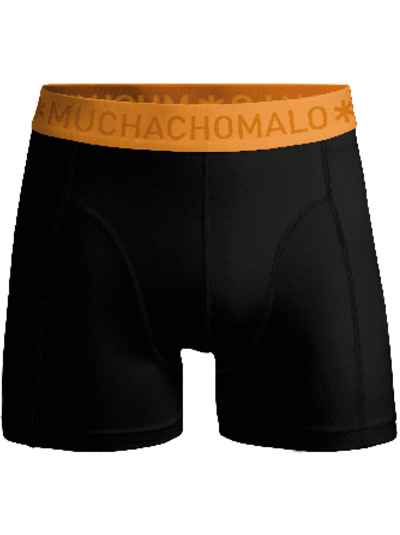 2 pack muchachomalo boxershorts Zwart Oranje - Kiabi
