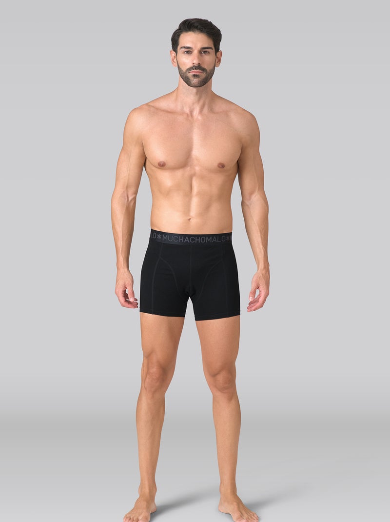 2 pack Muchachomalo boxershorts Zwart Zwart - Kiabi