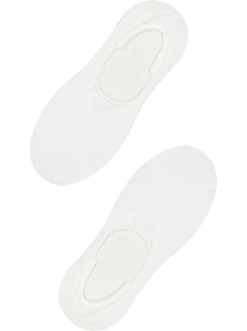 2-pack sokken met gesloten teen penti Wit - Kiabi