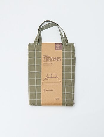 2-persoons dekbedovertrek (200x200 cm) - Kiabi Home