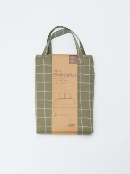 2-persoons dekbedovertrek (200x200 cm) - Kiabi Home - Kiabi