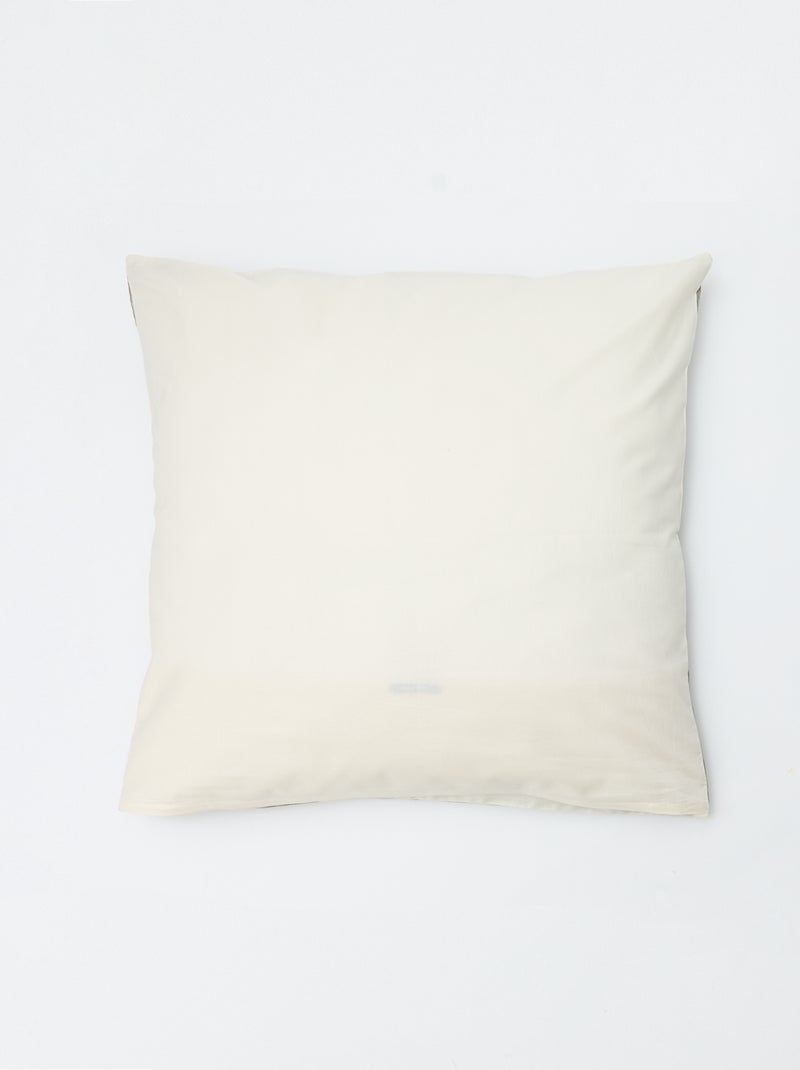 2-persoons dekbedovertrek (200x200 cm) - Kiabi Home Kaki - Kiabi