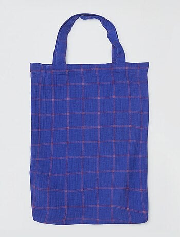 2-persoons dekbedovertrek (240 x 220cm) van katoenen mousseline - Kiabi Home