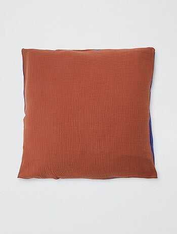 2-persoons dekbedovertrek (240 x 220cm) van katoenen mousseline - Kiabi Home