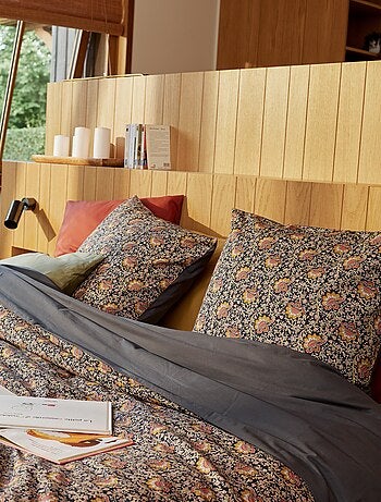 Dekbedovertrek 2-persoons (260x240cm) van katoengaas - Kiabi Home