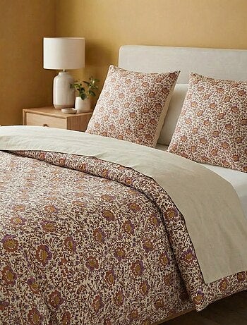 Dekbedovertrekset 2-persoons 240 x 220 cm van katoen - Kiabi Home