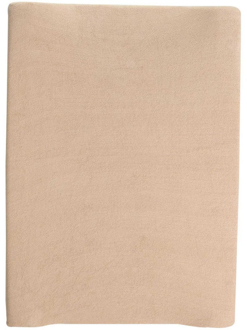 2 verschoningsmatrashoezen pack 2 kleuren Cappuccinobruin - Kiabi