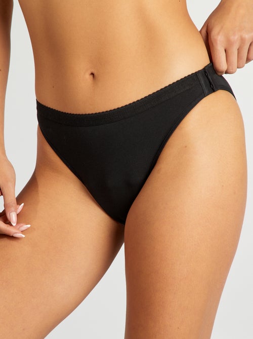 2 wasbare katoenen menstruatiebroekjes - So Easy - Kiabi