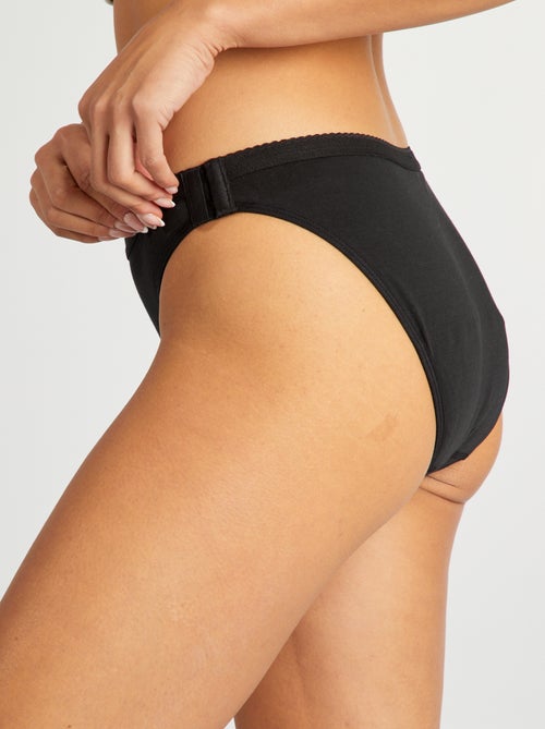 2 wasbare katoenen menstruatiebroekjes - So Easy - Kiabi