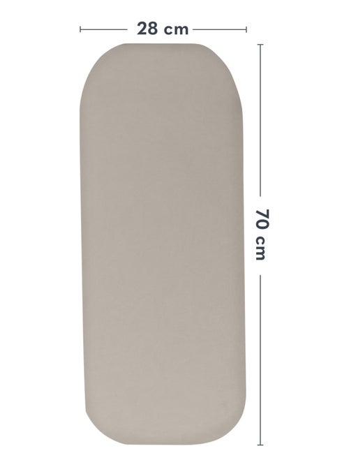 2 x Bamboe hoeslakens voor reiswieg – LIONELO – Universeel – 70 x 30 cm - Kiabi