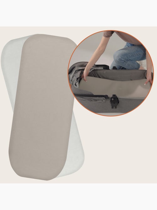 2 x Drap housse bambou pour nacelle - LIONELO - Universelle - 70 x 30 cm - Kiabi 2 x Drap housse bambou pour nacelle - LIONELO - Universelle - 70 x 30 cm - Kiabi