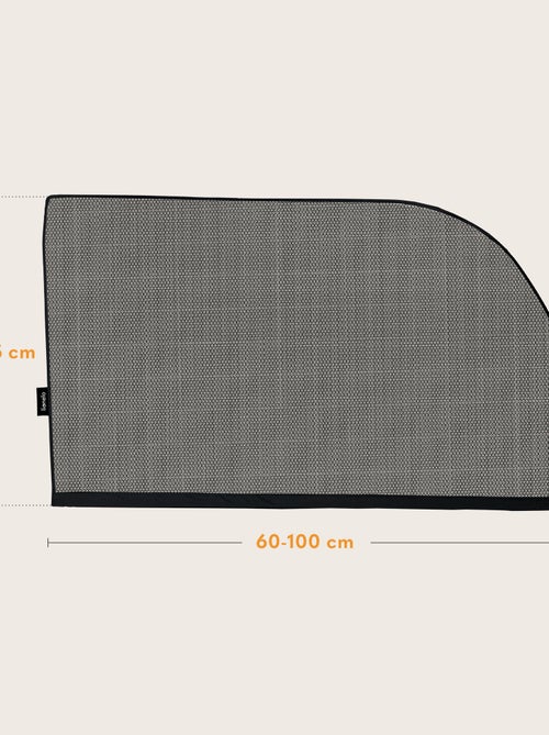 2 x Pare-Soleil de voiture 65x100 cm LIONELO - Couvre 100% de la fenêtre - Universel - Protection UV - Kiabi 2 x Pare-Soleil de voiture 65x100 cm LIONELO - Couvre 100% de la fenêtre - Universel - Protection UV - Kiabi