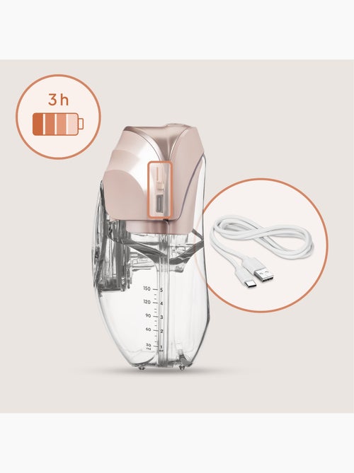 2x LIONELO Fidi Free Slim Handsfree Borstkolf Set - Discreet - 150 ml - 4 Maten - 3u Draadloos - Kiabi 2x LIONELO Fidi Free Slim Handsfree Borstkolf Set - Discreet - 150 ml - 4 Maten - 3u Draadloos - Kiabi