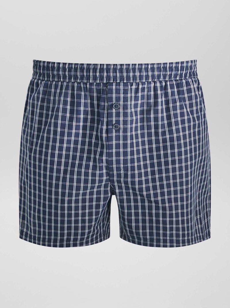 3 boxershorts BLAUW - Kiabi