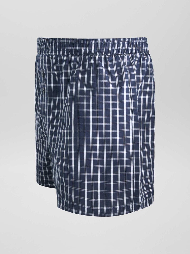 3 boxershorts BLAUW - Kiabi