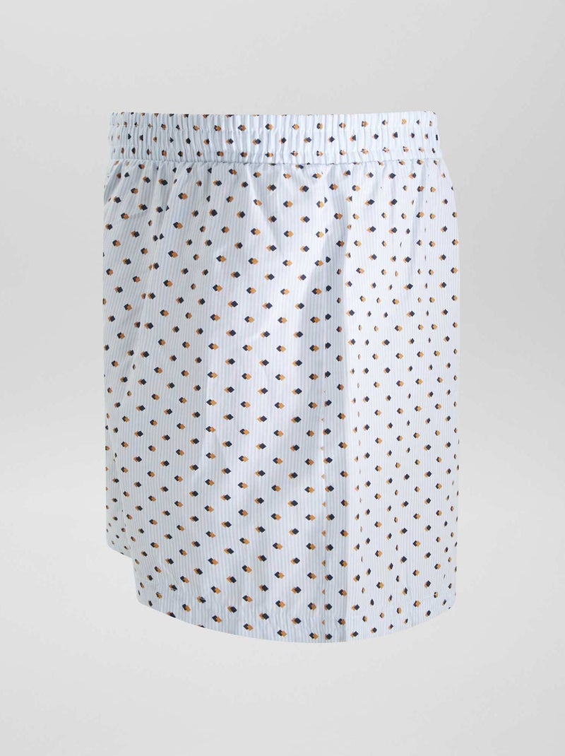 3 boxershorts BLAUW - Kiabi