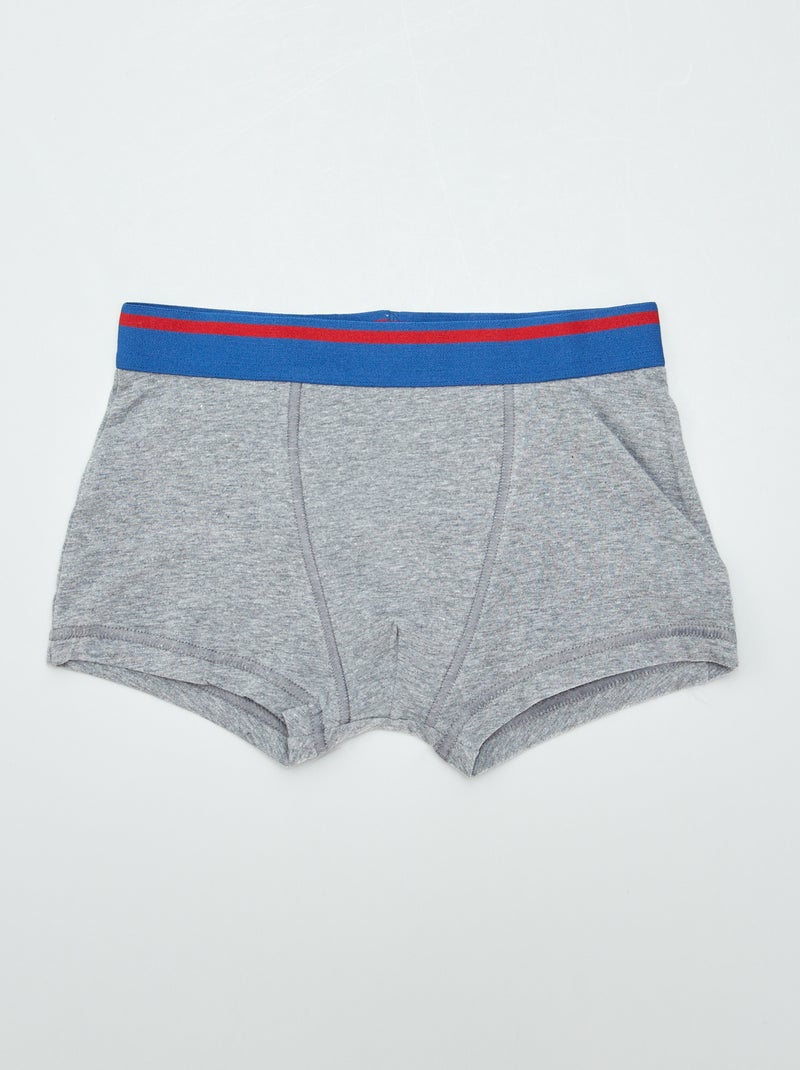 3 boxershorts BLAUW - Kiabi