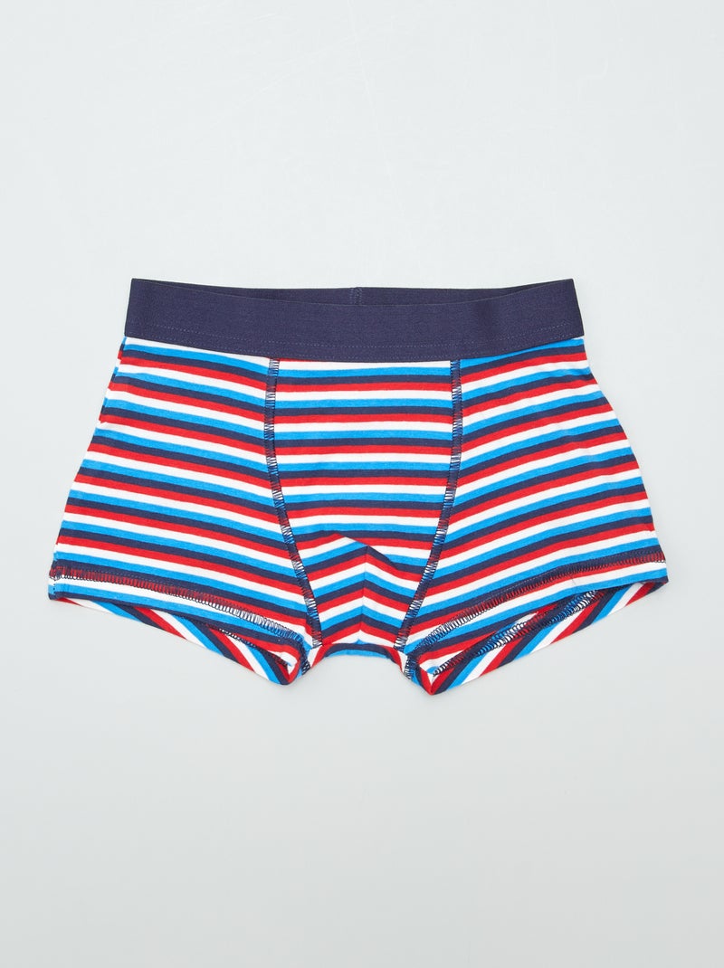 3 boxershorts BLAUW - Kiabi