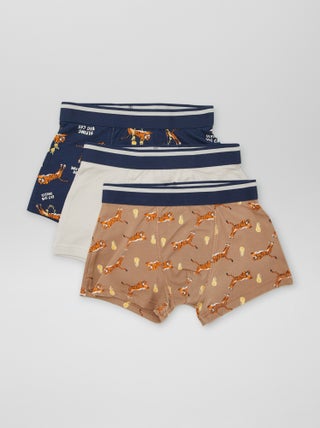 3 boxershorts