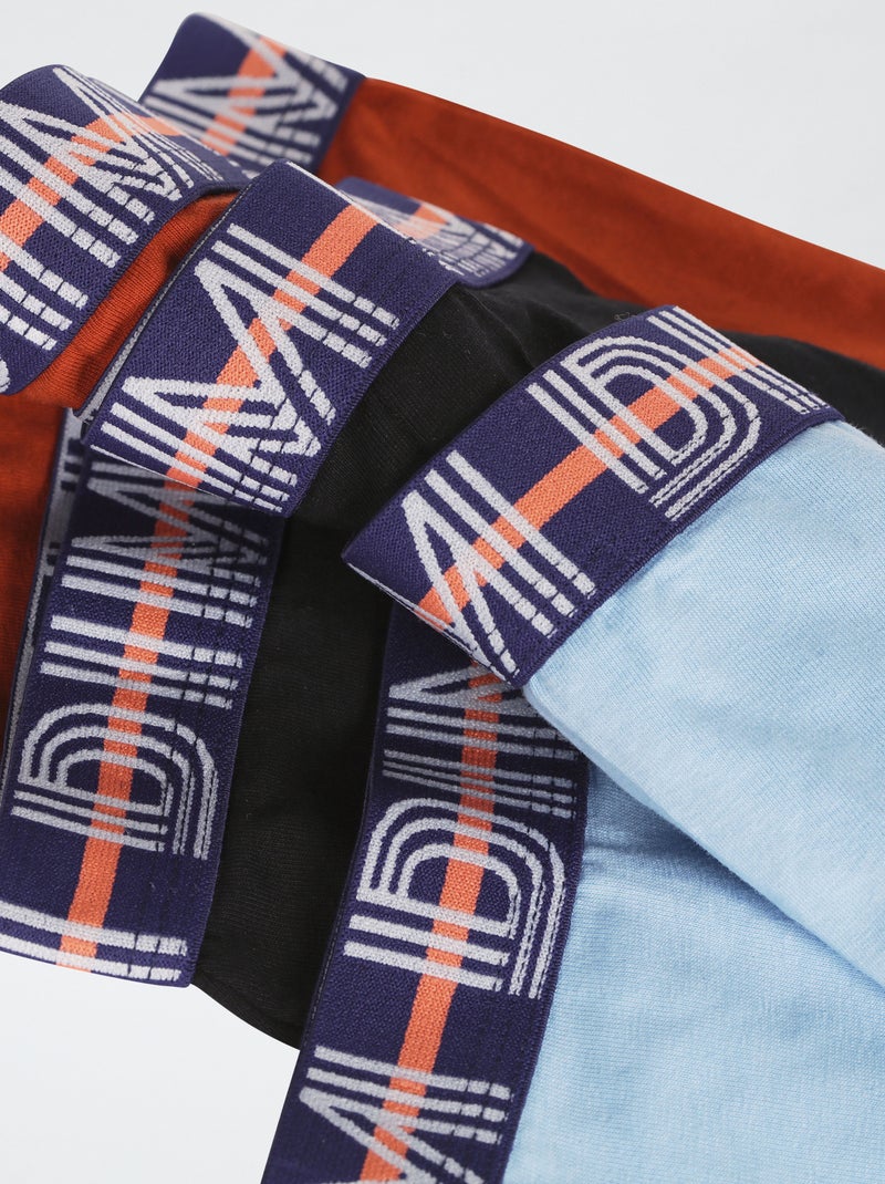 3 boxershorts 'DIM' Blauw - Kiabi