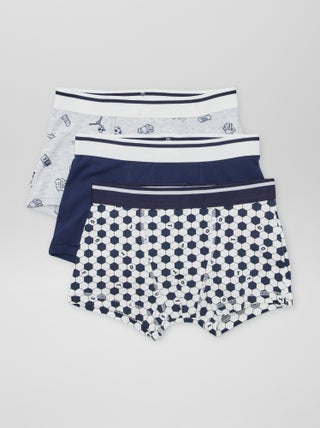 3 boxershorts