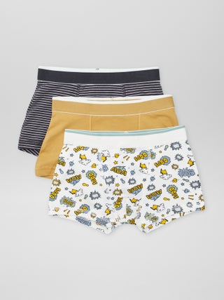 3 boxershorts