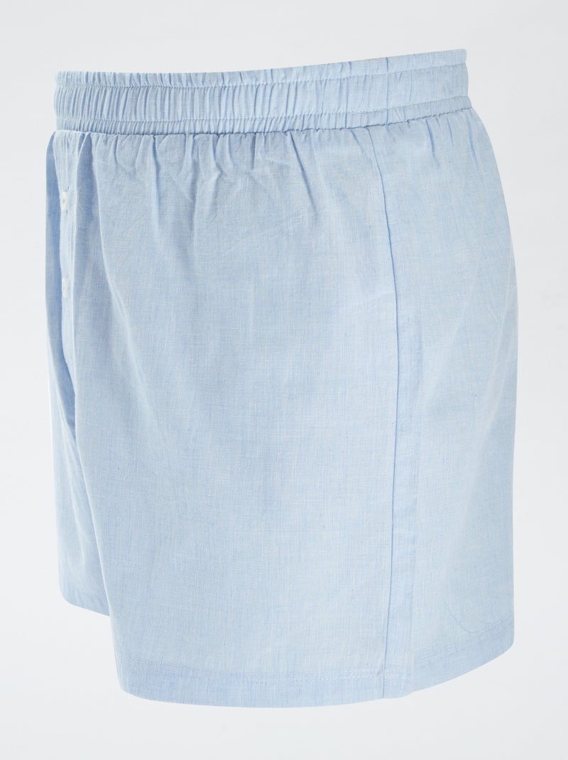 3 boxershorts Zwart - Kiabi