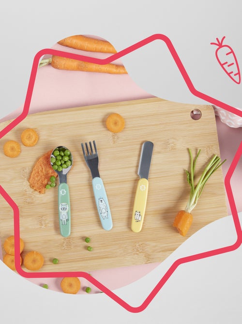 3-delig Badabulle-bestek - Kiabi 3-delig Badabulle-bestek - Kiabi